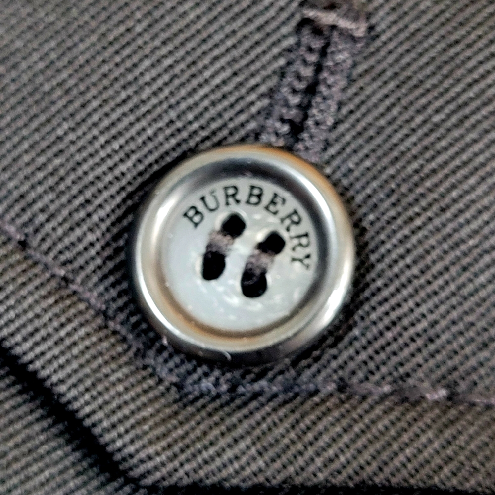 BURBERRY London Black Wool Wide Leg Trousers Pants US 4 - Picture 5 of 9
